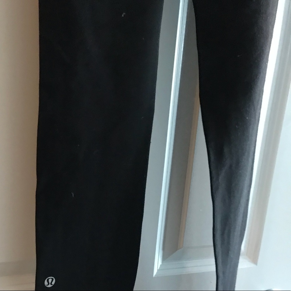 Cropped high waisted joggers
